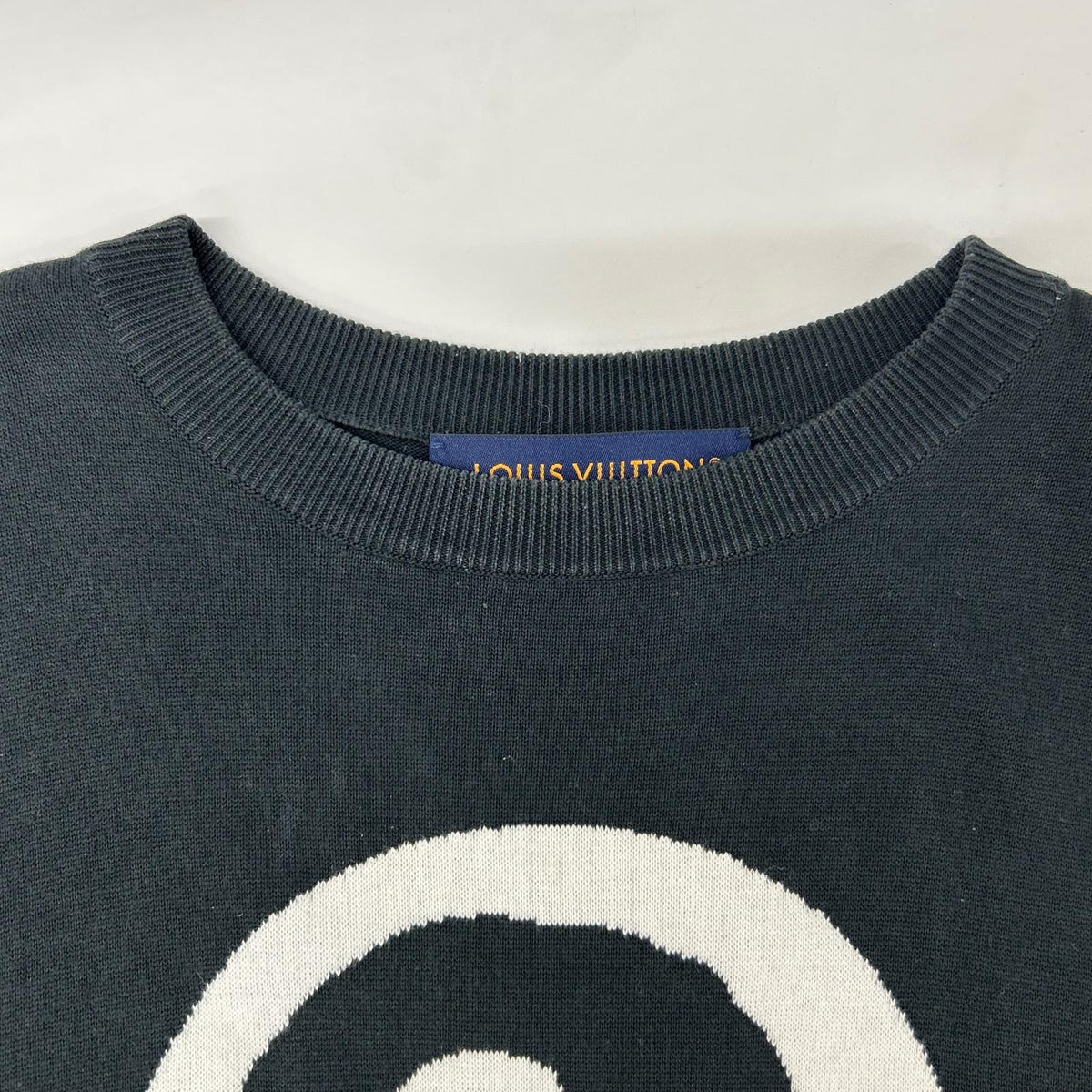 Louis Vuitton AUR 23AW Intarsia Crewneck Sweater Size S