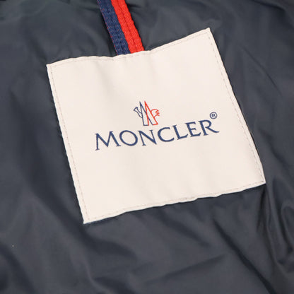 MONCLER MONTGENEVRE Hooded Wool Down Jacket Navy Size 2