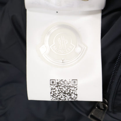 MONCLER MONTGENEVRE Hooded Wool Down Jacket Navy Size 2