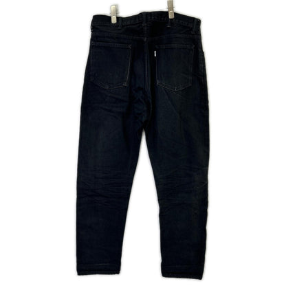 New Manual #010 Cotton LV Super Slim Jeans Black Size 34