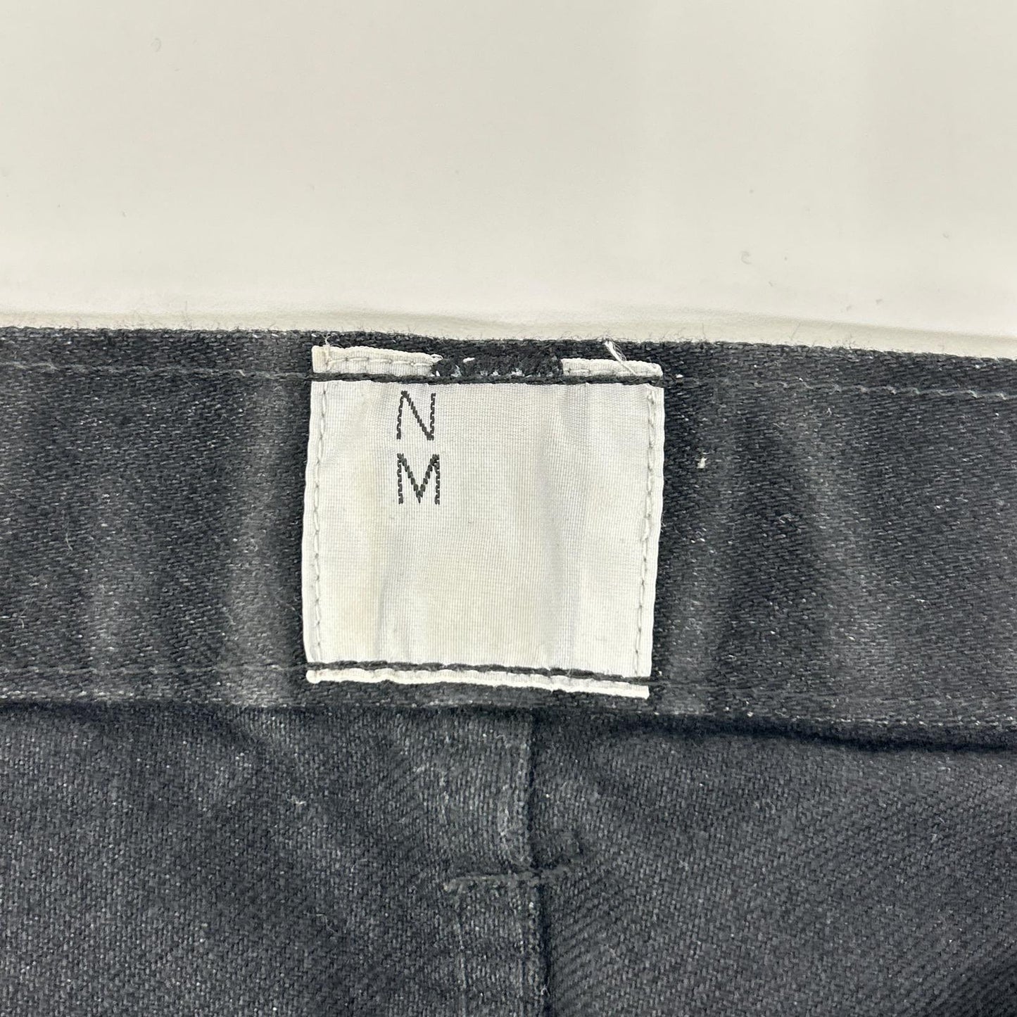 New Manual #010 Cotton LV Super Slim Jeans Black Size 34