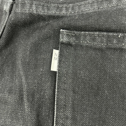 New Manual #010 Cotton LV Super Slim Jeans Black Size 34
