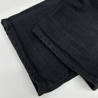 New Manual #010 Cotton LV Super Slim Jeans Black Size 34