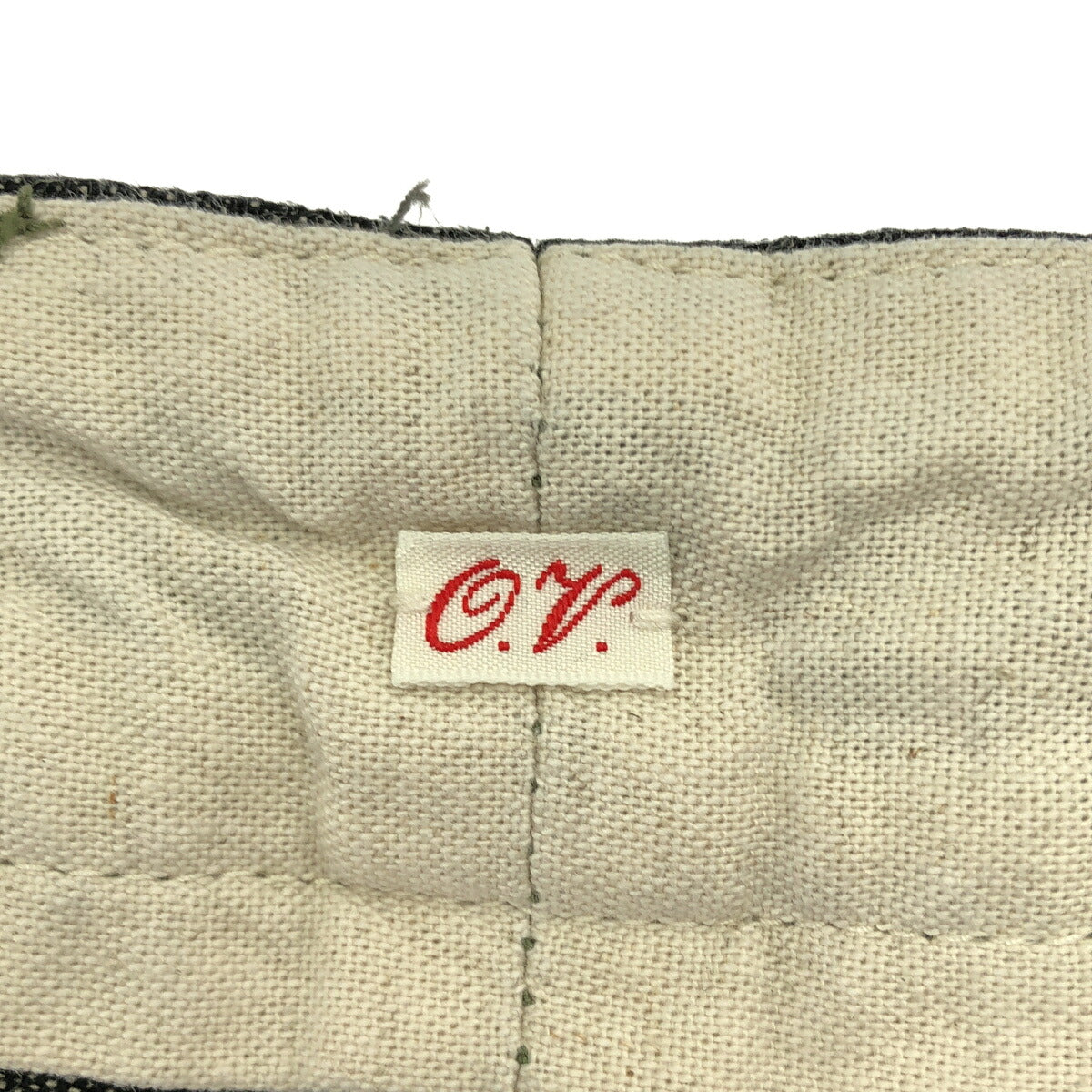 OUTIL Pantalon Melle Cotton Hemp Chino Trousers Black Size 3