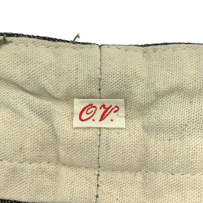 OUTIL Pantalon Melle Cotton Hemp Chino Trousers Black Size 3
