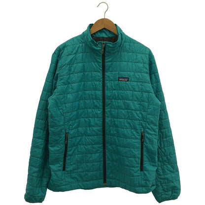 Patagonia '17 Nylon Nano Puff Jacket Turquoise Blue Size L