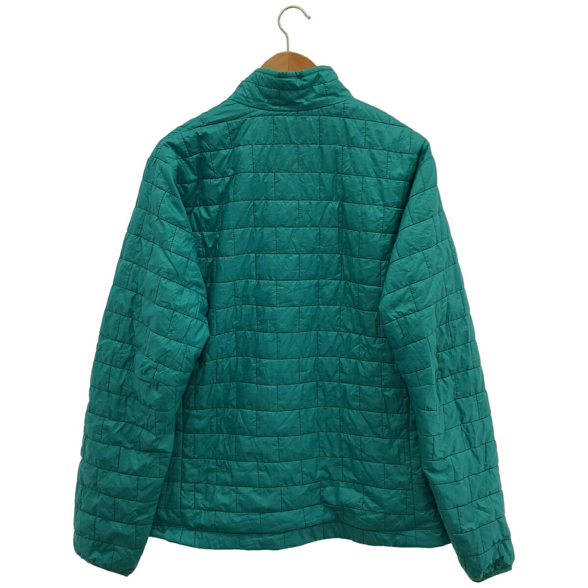 Patagonia '17 Nylon Nano Puff Jacket Turquoise Blue Size L