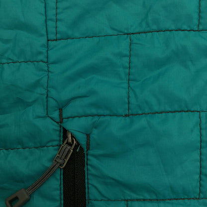 Patagonia '17 Nylon Nano Puff Jacket Turquoise Blue Size L