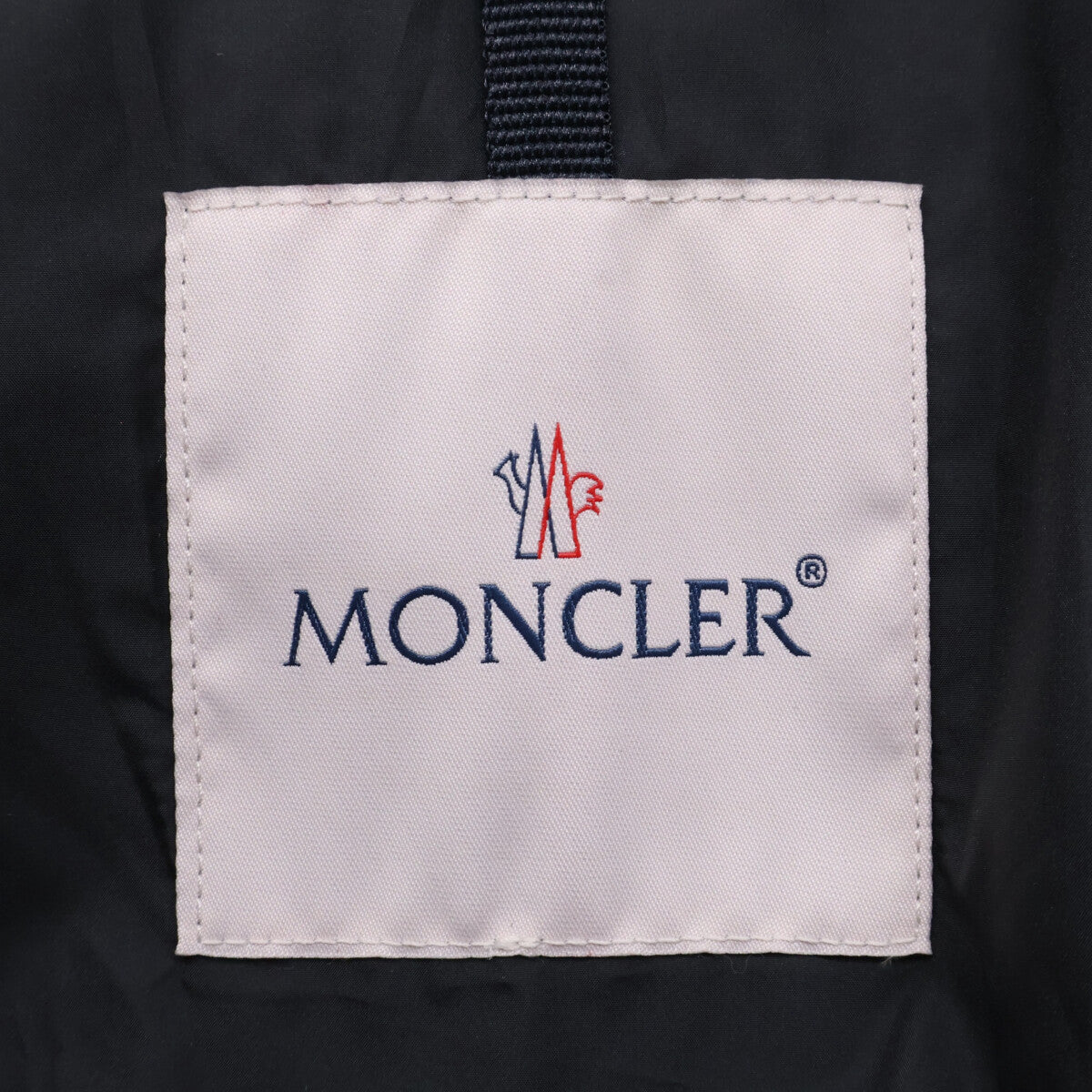 MONCLER CHEVREUSE Fur Hooded Down Jacket Black Size 4