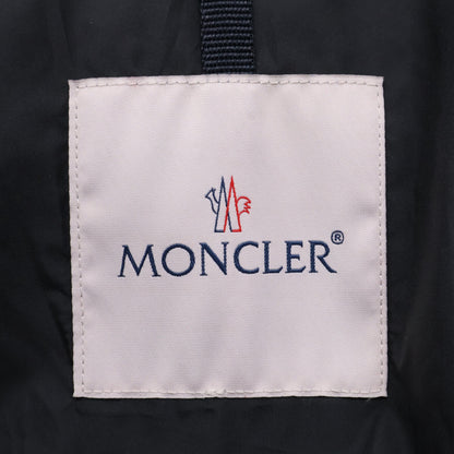MONCLER CHEVREUSE Fur Hooded Down Jacket Black Size 4