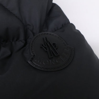 MONCLER CHEVREUSE Fur Hooded Down Jacket Black Size 4