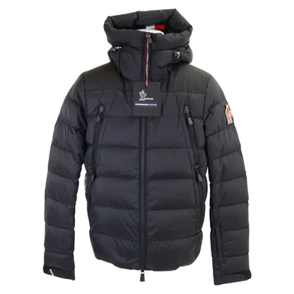 MONCLER GRENOBLE CAMURAC Hooded Down Jacket Black Size 3
