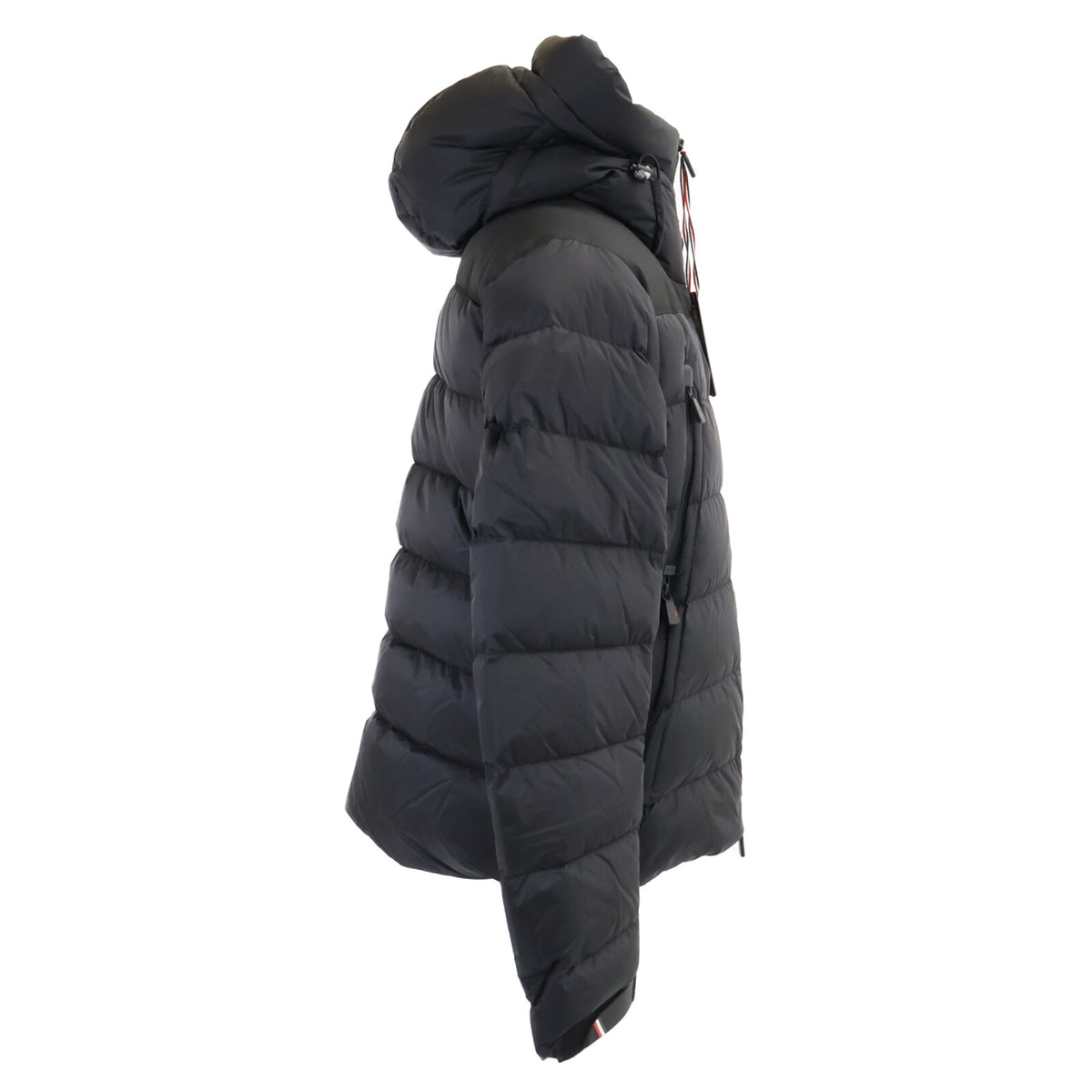MONCLER GRENOBLE CAMURAC Hooded Down Jacket Black Size 3