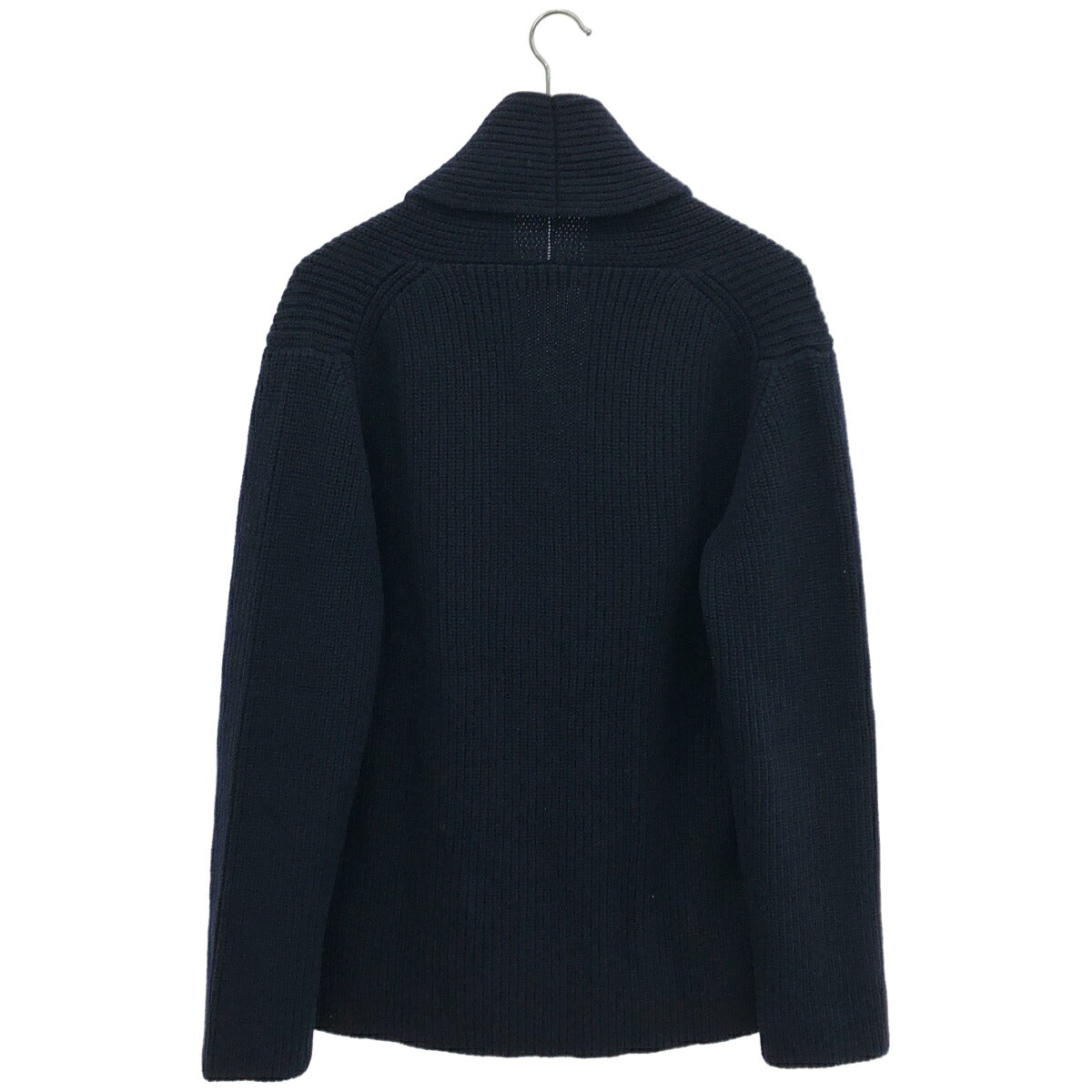Drumohr Navy Shawl Collar Knit Jacket Size 46