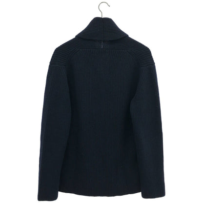 Drumohr Navy Shawl Collar Knit Jacket Size 46