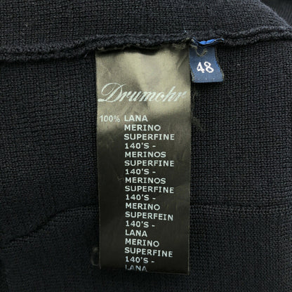 Drumohr Navy 3-Button 3-Pocket Tailored Blazer Size 48