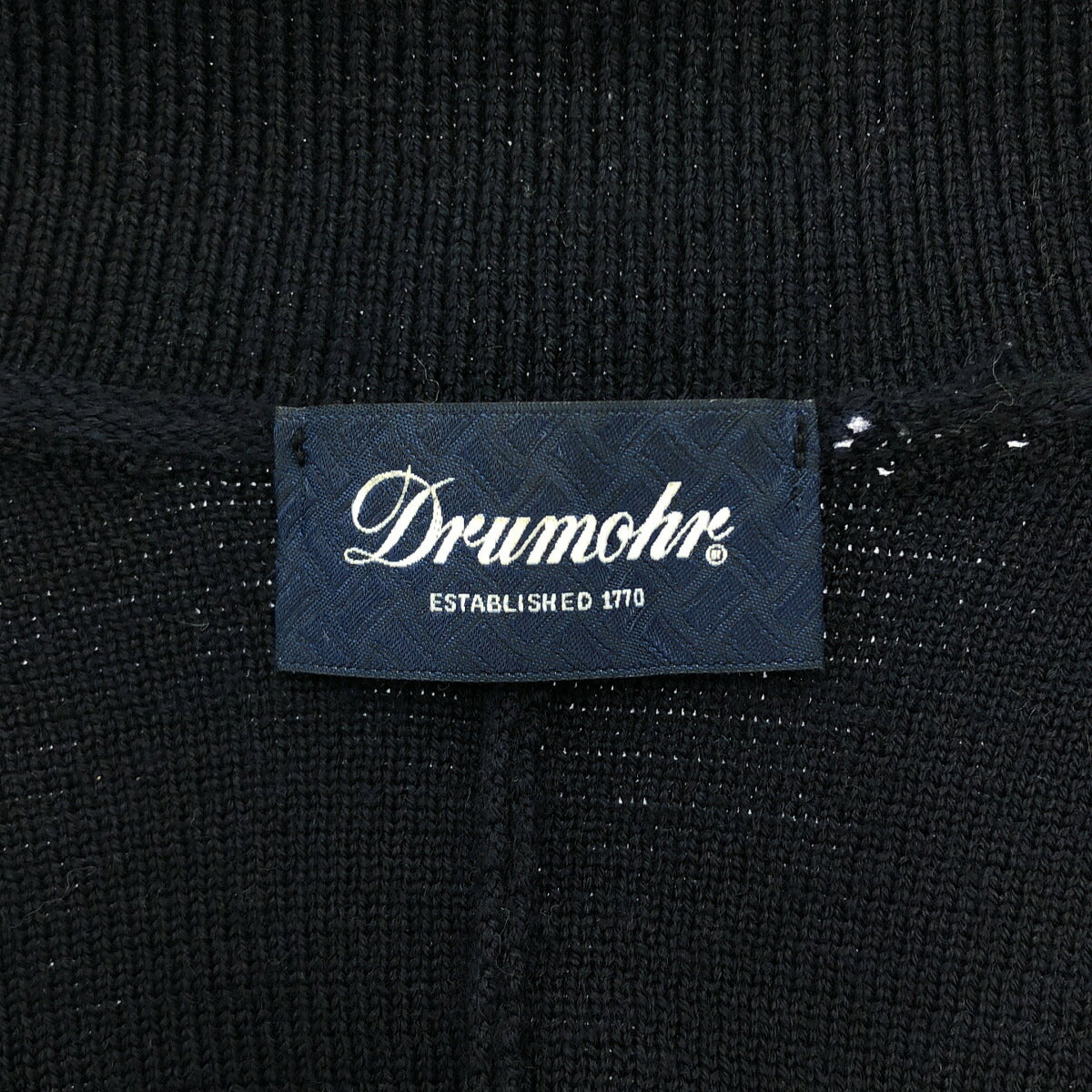 Drumohr Navy 3-Button 3-Pocket Tailored Blazer Size 48