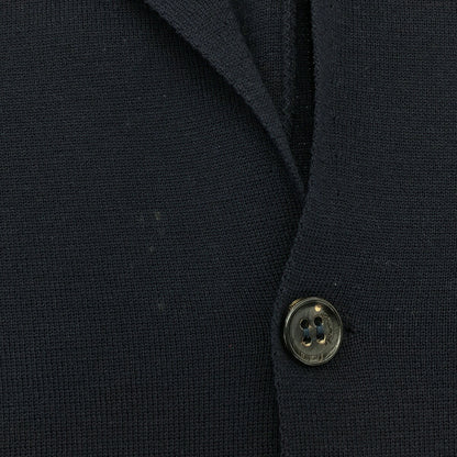 Drumohr Navy 3-Button 3-Pocket Tailored Blazer Size 48