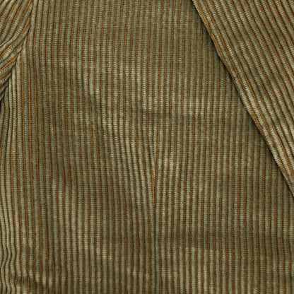 Drumohr Brown Thick Wale Corduroy 3B Lapel Jacket Size 48