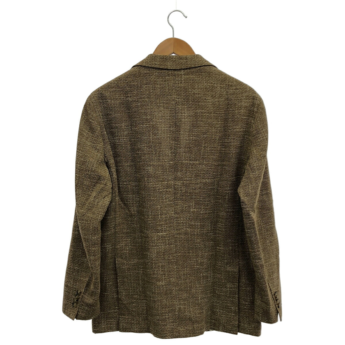 BOSS Brown Tweed Notch Lapel 2B Breasted Jacket Size 52