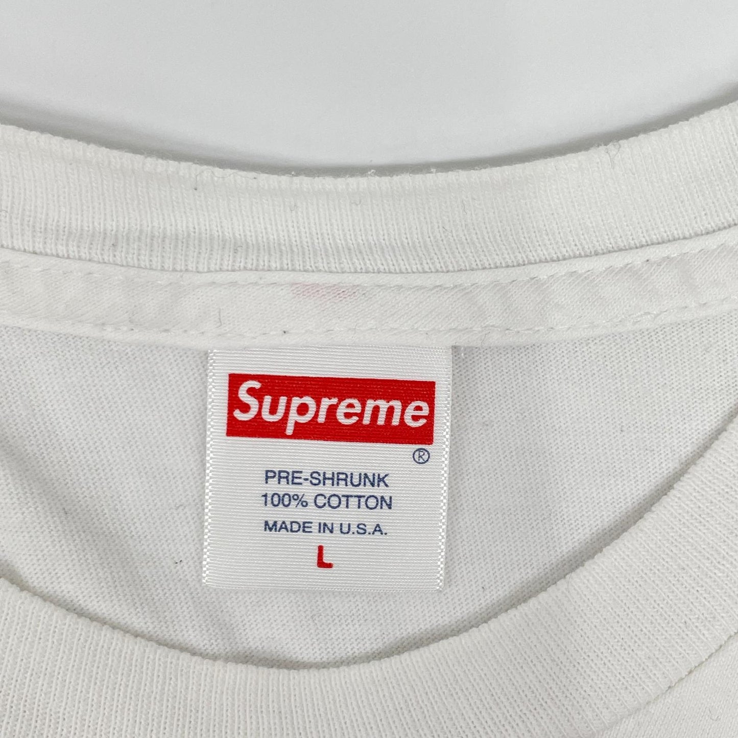 Supreme FW19 White Mary J. Blige T-Shirt Size L