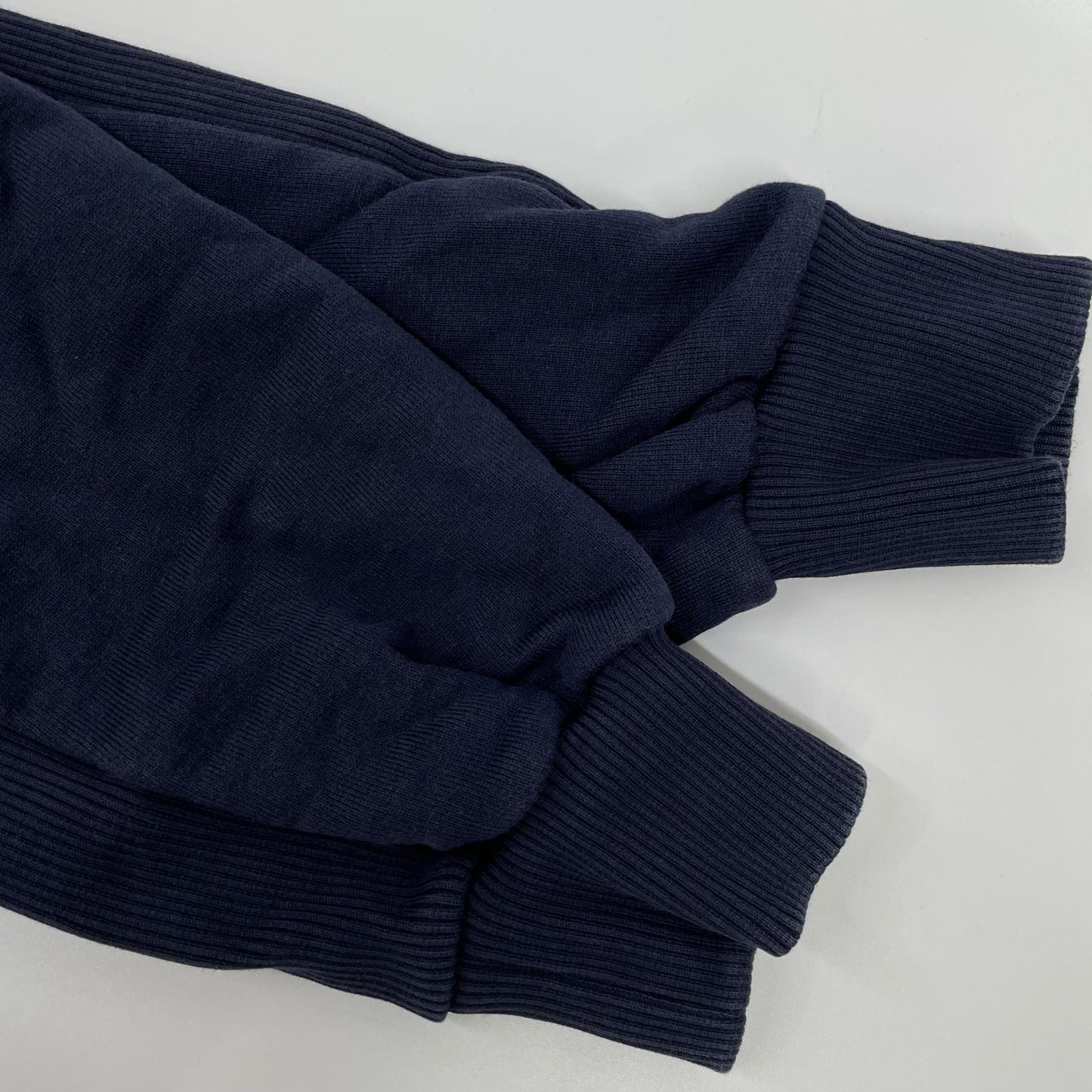 DOLCE&GABBANA Navy Cotton Zip-up Hoodie Size 44