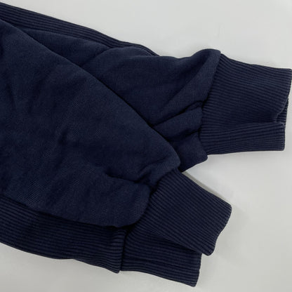 DOLCE&GABBANA Navy Cotton Zip-up Hoodie Size 44