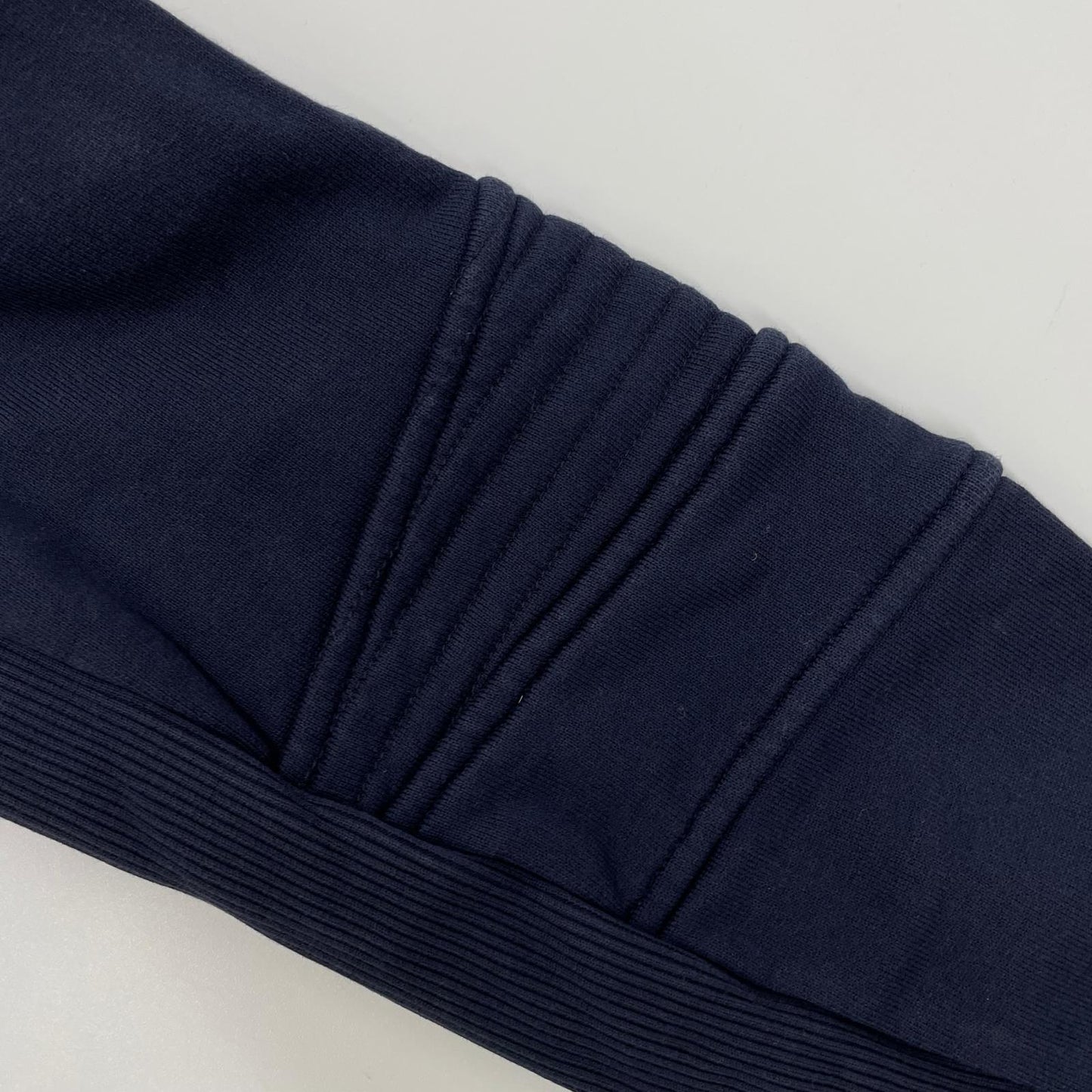 DOLCE&GABBANA Navy Cotton Zip-up Hoodie Size 44