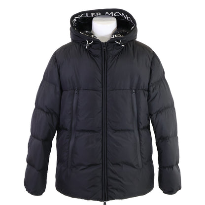 MONCLER Montclar Logo Grosgrain Tape Down Jacket Size 6
