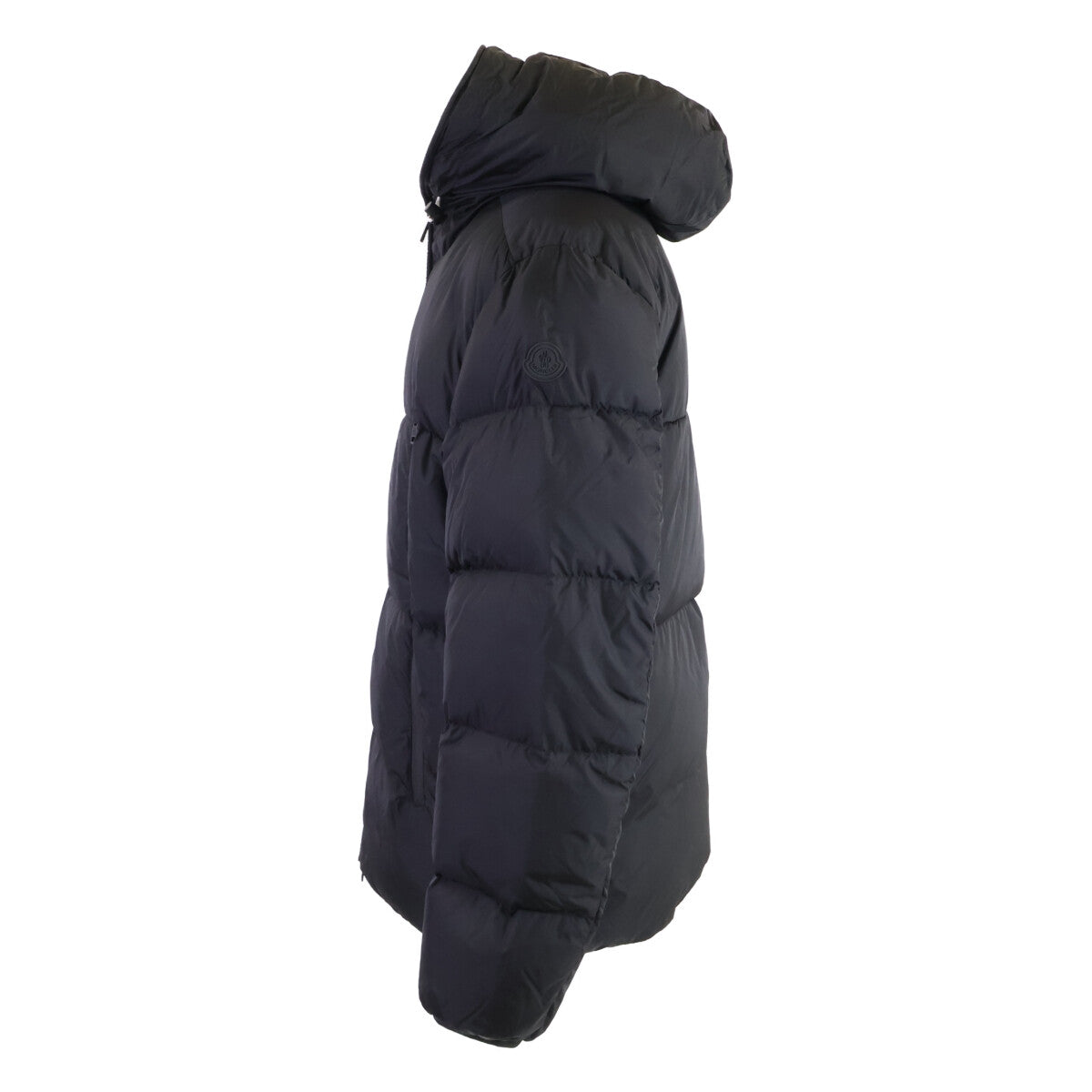 MONCLER Montclar Logo Grosgrain Tape Down Jacket Size 6
