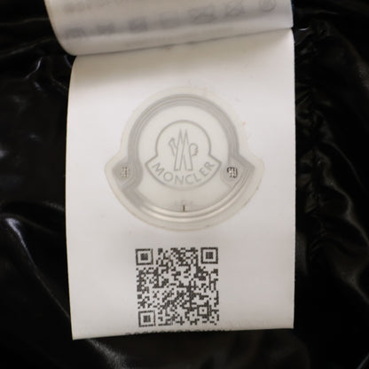 MONCLER Montclar Logo Grosgrain Tape Down Jacket Size 6