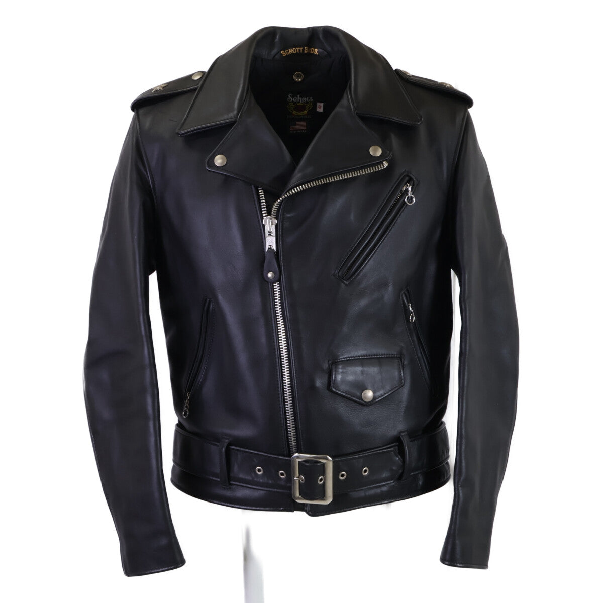 Schott 613UST ONESTAR TALL Double Rider Jacket Size 40