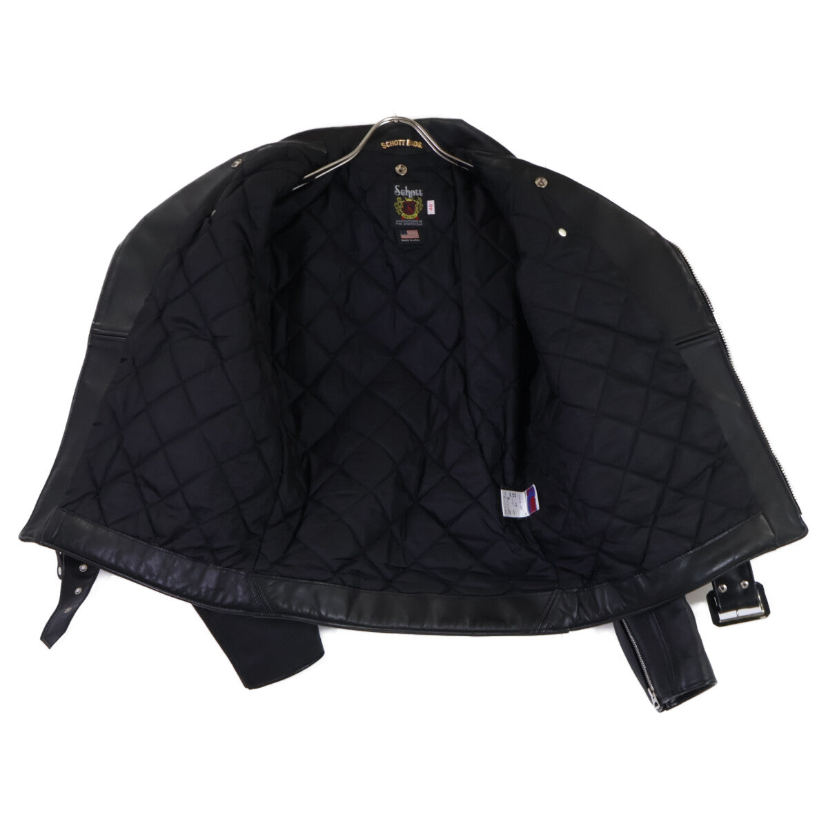 Schott 613UST ONESTAR TALL Double Rider Jacket Size 40