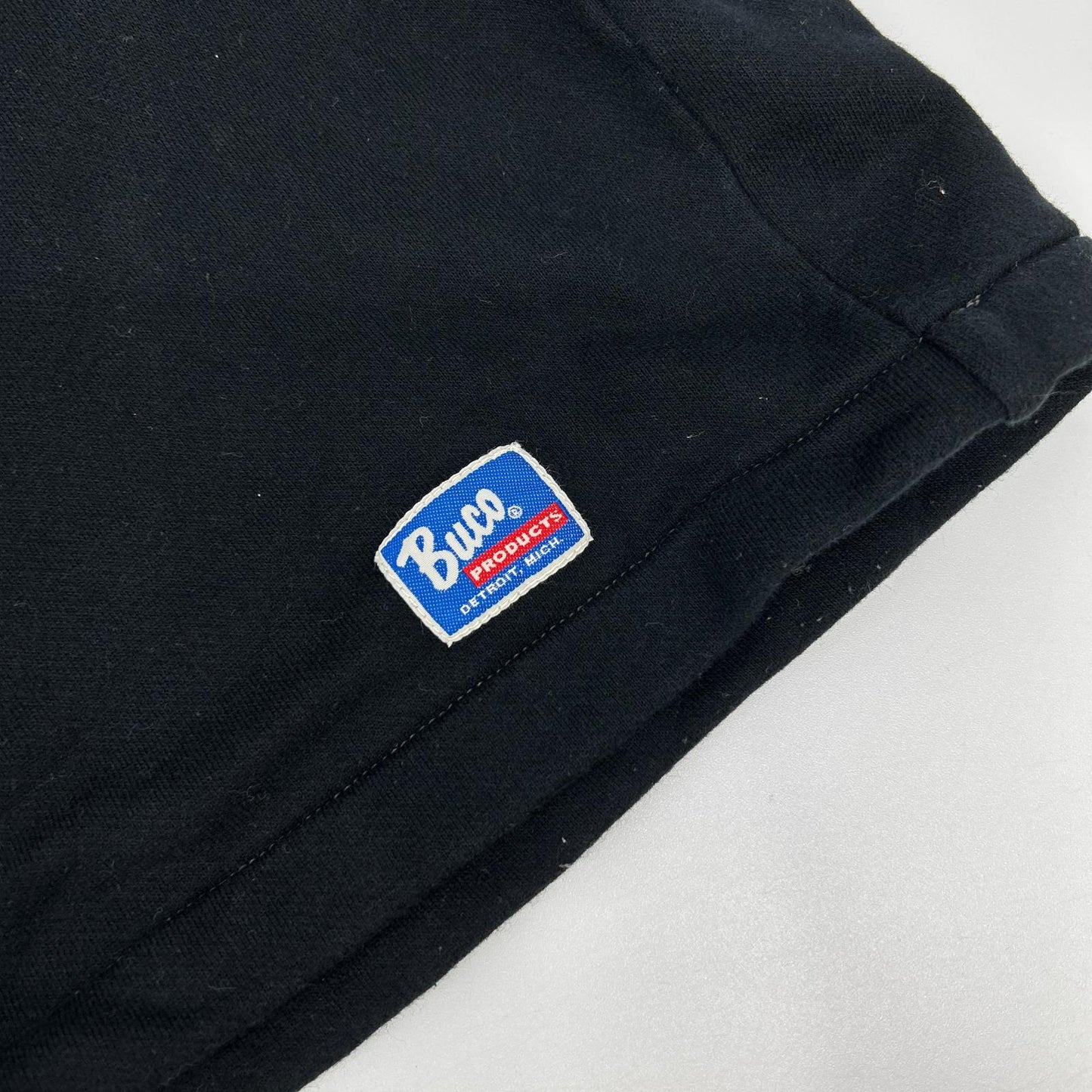 THE REAL MCCOY'S Black Buco Padded Racing Sweatshirt Size L