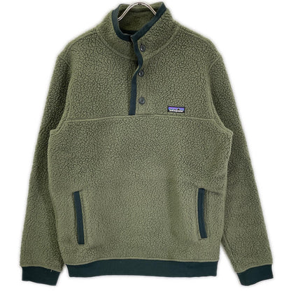 Patagonia 16AW Moss Green Shearling Fleece Pullover Size M