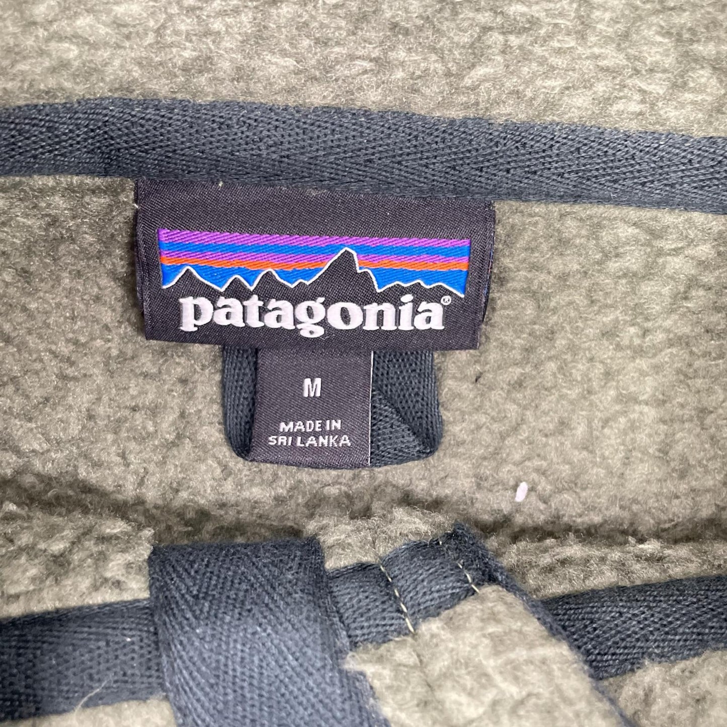 Patagonia 16AW Moss Green Shearling Fleece Pullover Size M