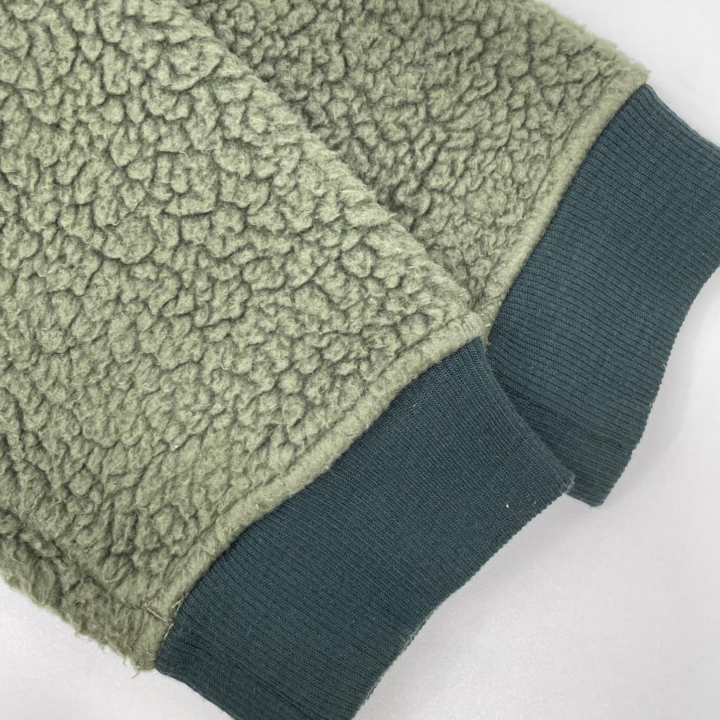 Patagonia 16AW Moss Green Shearling Fleece Pullover Size M