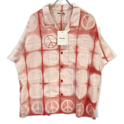 story mfg. 26SS Pink Greetings Peace Clamp Shirt Size L