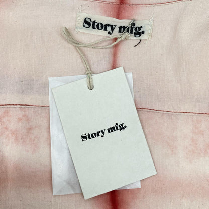 story mfg. 26SS Pink Greetings Peace Clamp Shirt Size L