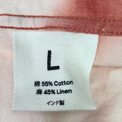 story mfg. 26SS Pink Greetings Peace Clamp Shirt Size L