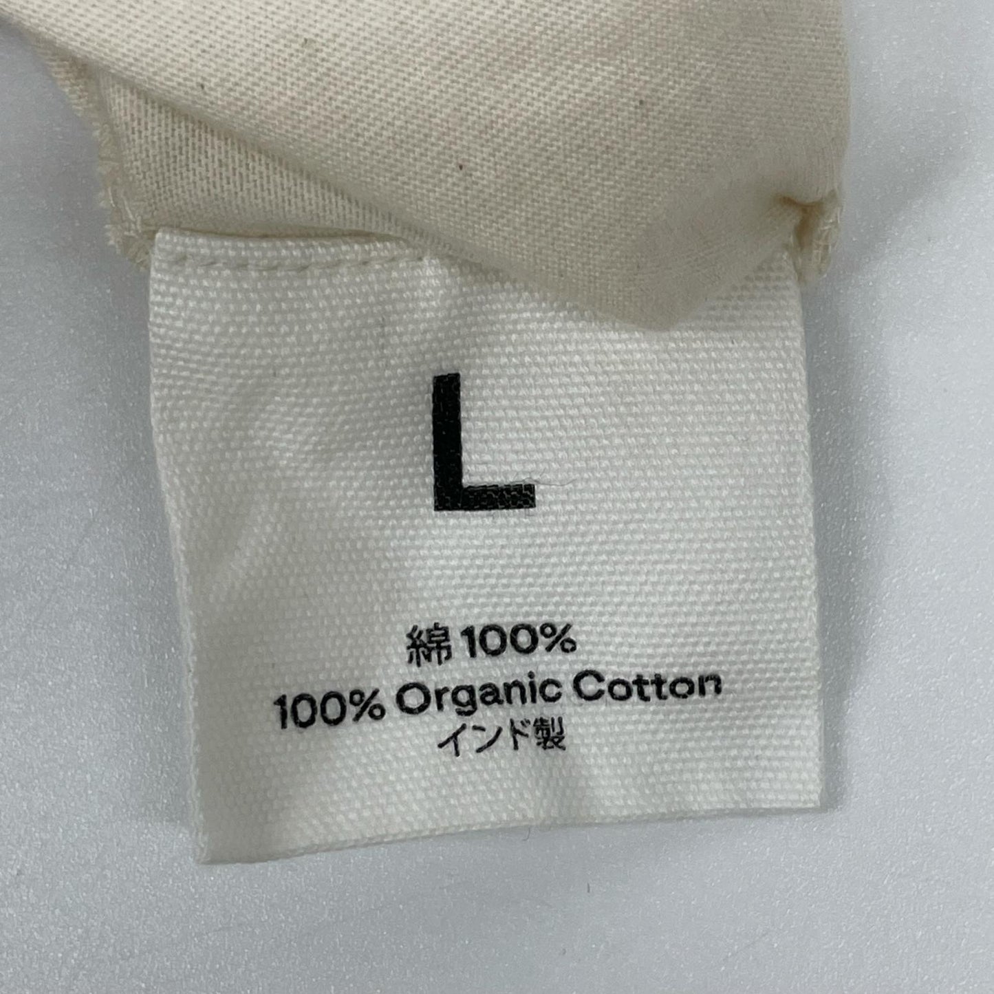 story mfg. 26SS Ivory GRATEFUL Long Sleeve T-Shirt Size L
