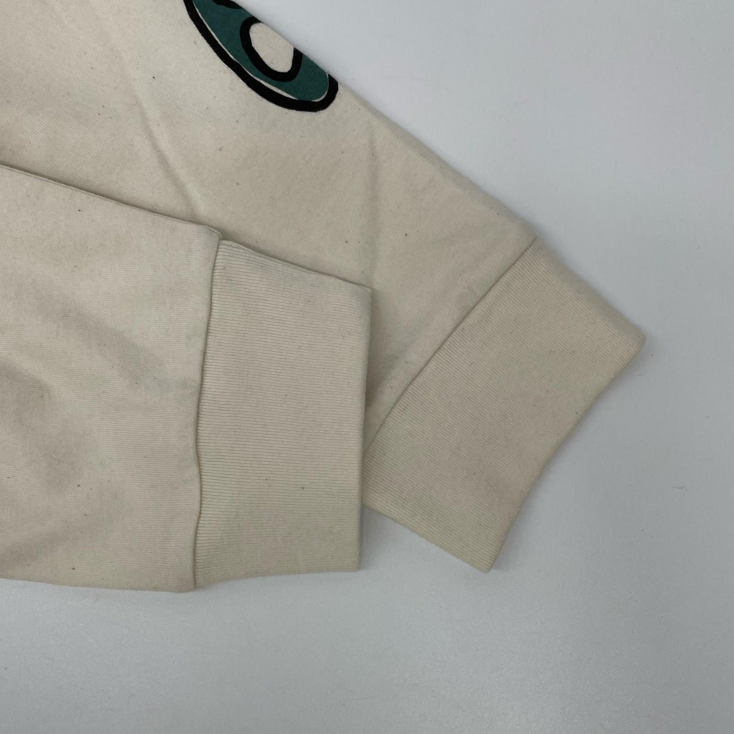 story mfg. 26SS Ivory GRATEFUL Long Sleeve T-Shirt Size L
