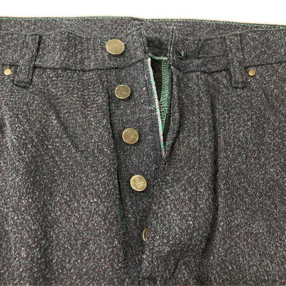 kiivu 12.5oz Rainbow Denim Straight Trousers Size XL