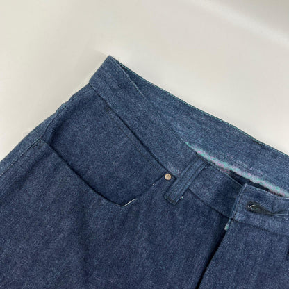 kiivu DENIM STRAIGHT TROUSER 12.5oz Rainbow Denim Size L