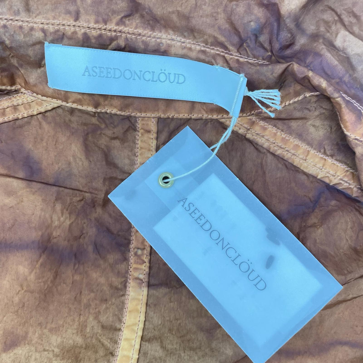 ASEEDONCLOUD 25SS Recycled Nylon Taffeta Coat Size S