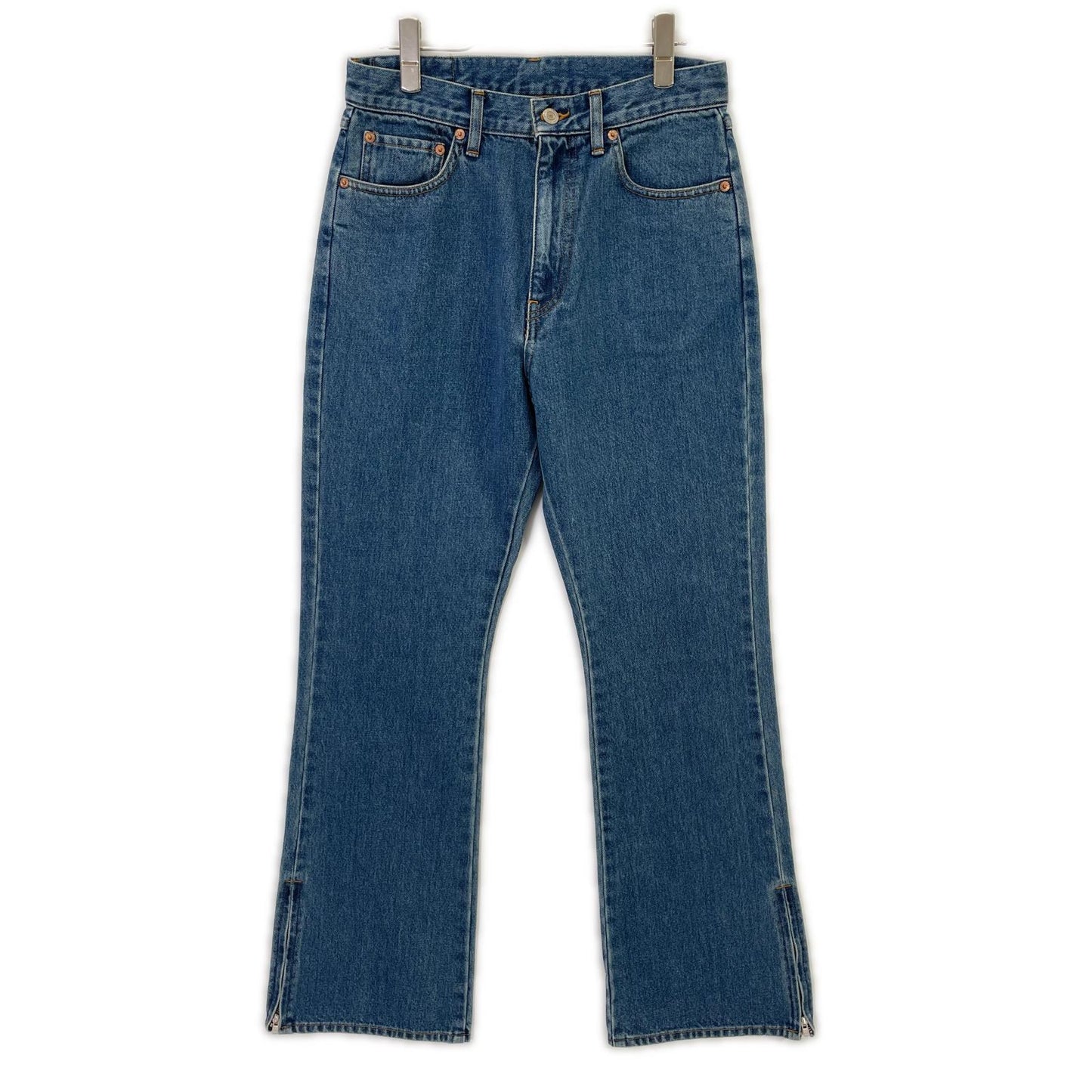 RICE NINE TEN Indigo Boot Cut Side Zip Jeans Size 1