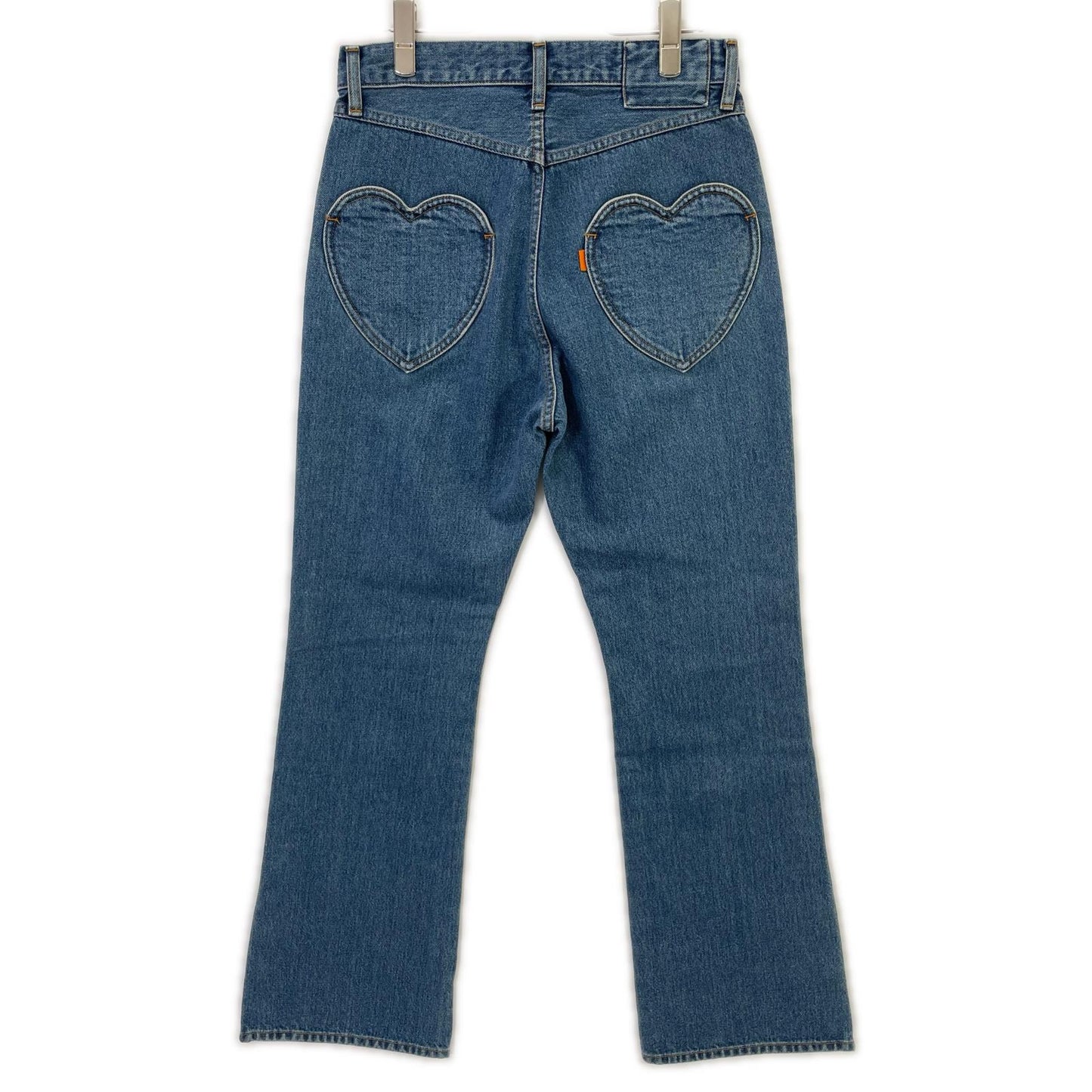 RICE NINE TEN Indigo Boot Cut Side Zip Jeans Size 1