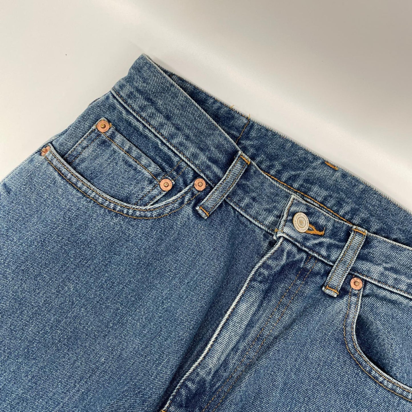 RICE NINE TEN Indigo Boot Cut Side Zip Jeans Size 1
