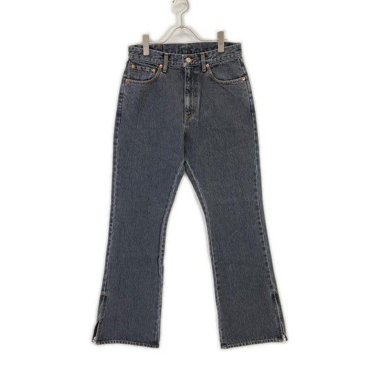 RICE NINE TEN Black Boot Cut Side Zip Jeans Size 1