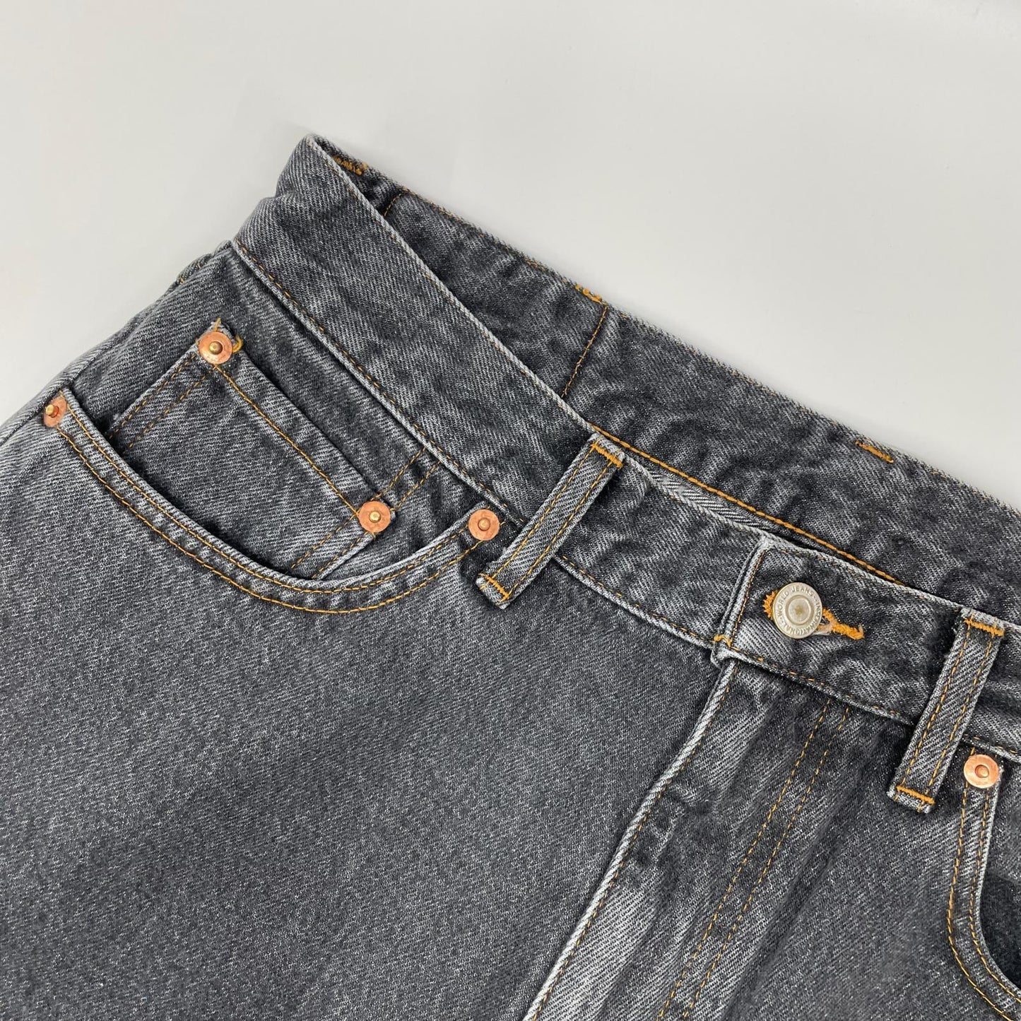 RICE NINE TEN Black Boot Cut Side Zip Jeans Size 2